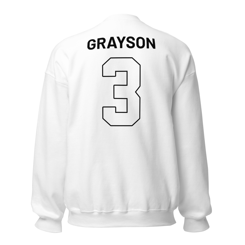 Ryan Grayson | Jersey Style Crewneck Sweatshirt