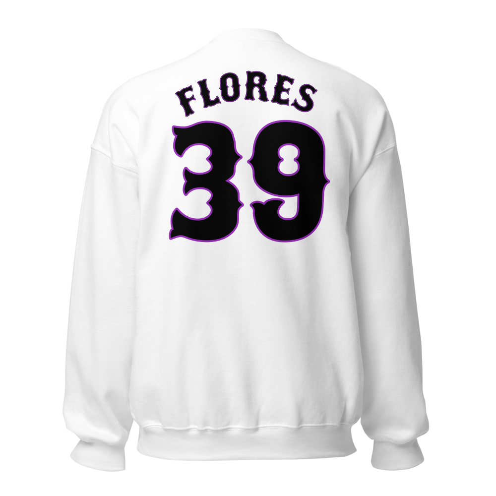 Jeron Flores | Jersey Style Crewneck Sweatshirt