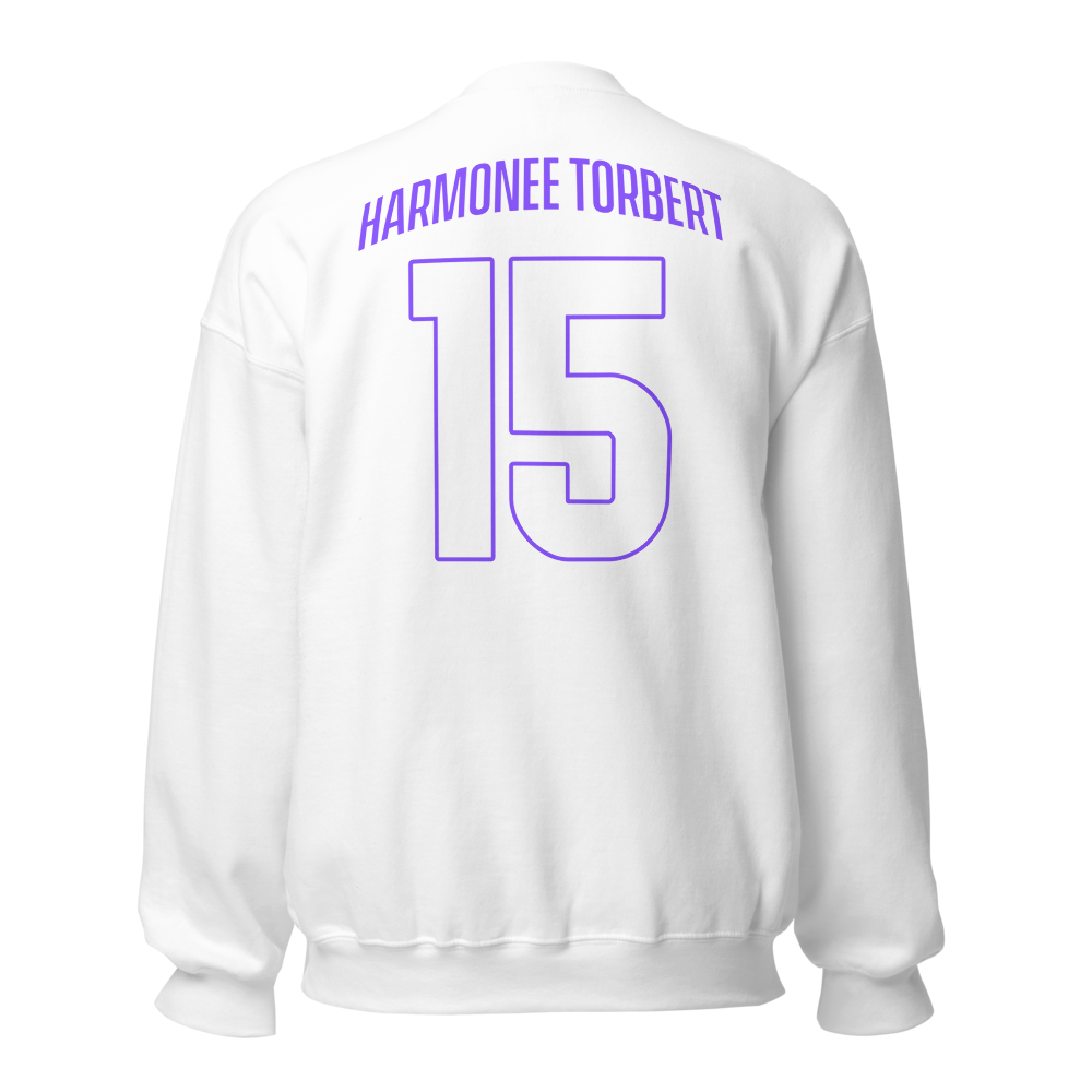 Harmonee Torbert | Jersey Style Crewneck Sweatshirt