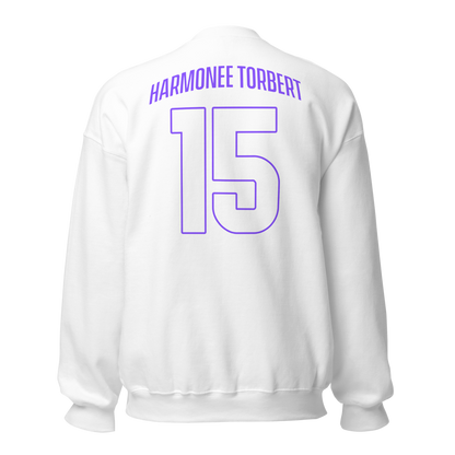 Harmonee Torbert | Jersey Style Crewneck Sweatshirt