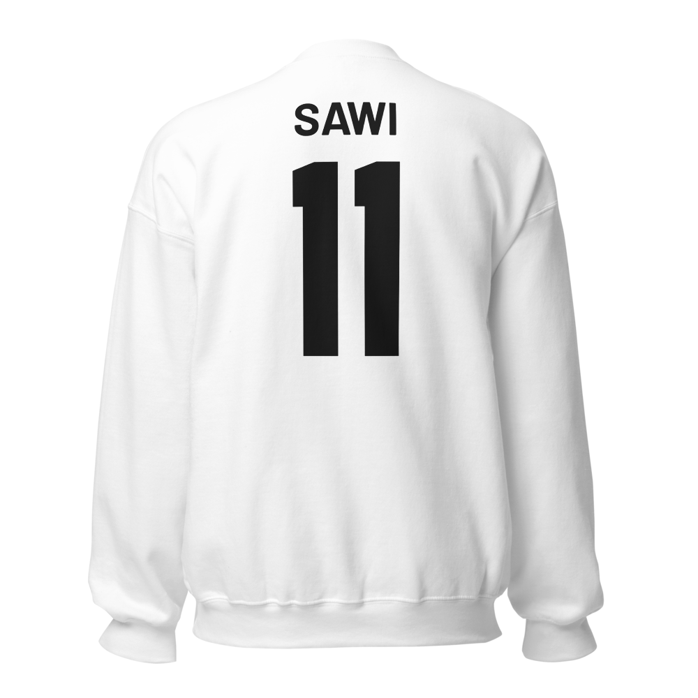 Ava Sawi | Jersey Style Crewneck Sweatshirt