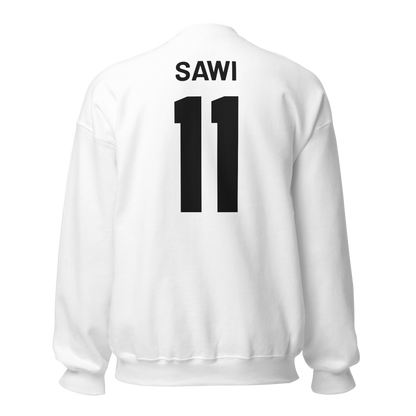 Ava Sawi | Jersey Style Crewneck Sweatshirt
