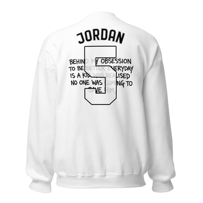 Tremayne Jordan | Jersey Style Crewneck Sweatshirt