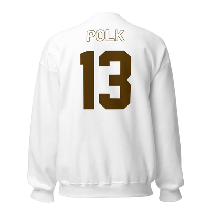 Malik Polk | Jersey Style Crewneck Sweatshirt