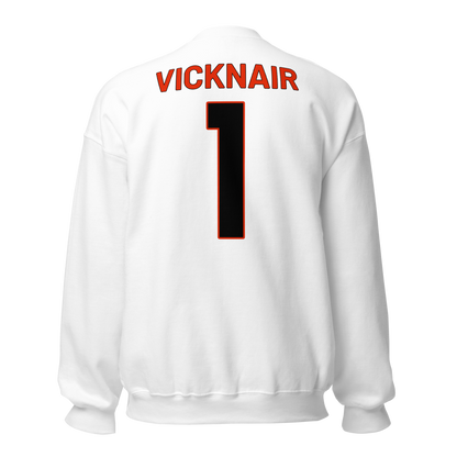 Jaydan Vicknair | Jersey Style Crewneck Sweatshirt