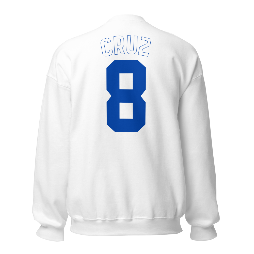 Steven Cruz | Jersey Style Crewneck Sweatshirt