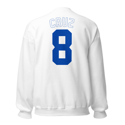Steven Cruz | Jersey Style Crewneck Sweatshirt