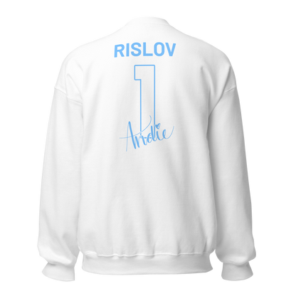 Andie Rislov | Jersey Style Crewneck Sweatshirt
