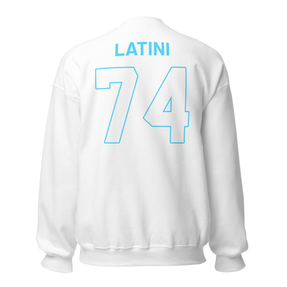 Hezikyah Latini | Jersey Style Crewneck Sweatshirt