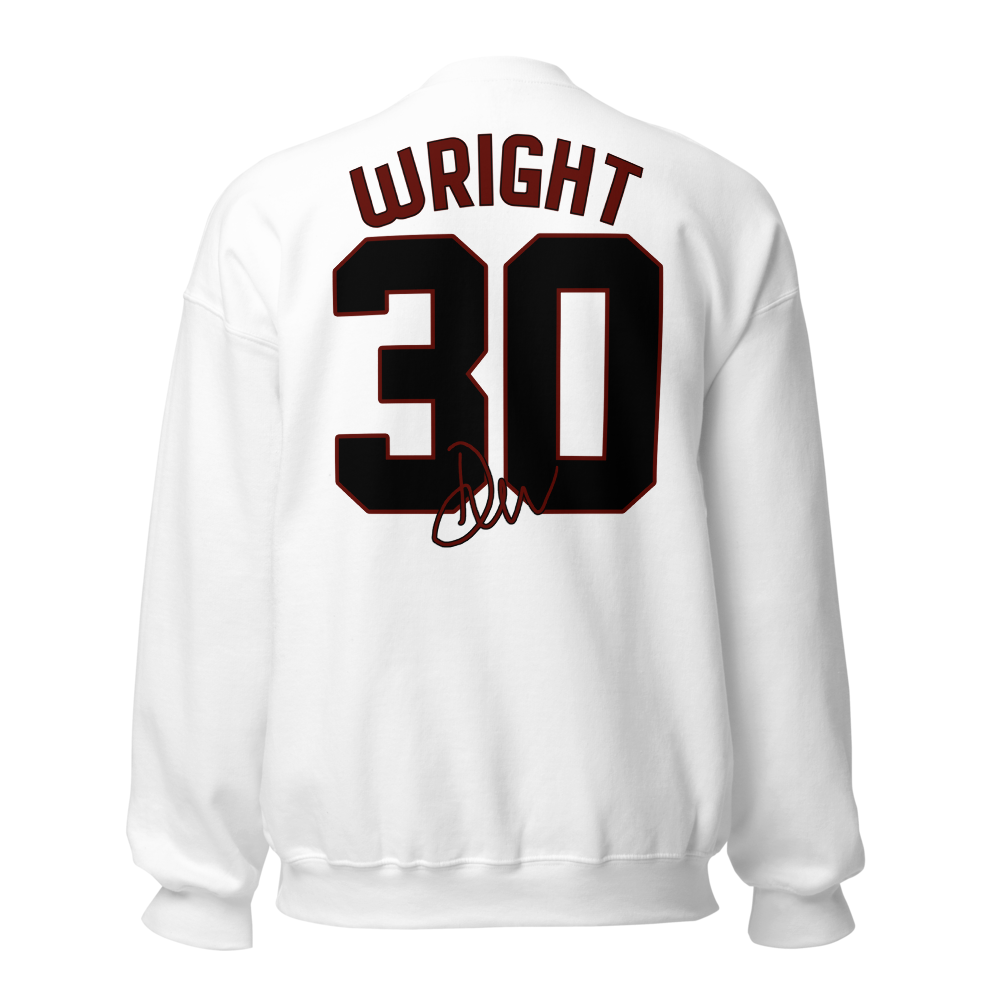 Drew Wright | Jersey Style Crewneck Sweatshirt