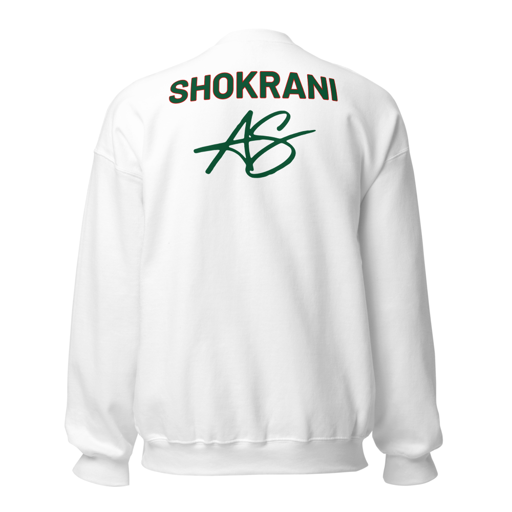 Aidan Shokrani | Jersey Style Crewneck Sweatshirt