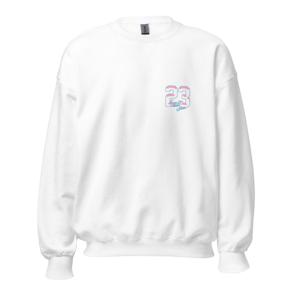 Cali Davis | Jersey Style Crewneck Sweatshirt