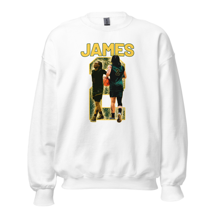 Diante James | Mural Crewneck Sweatshirt