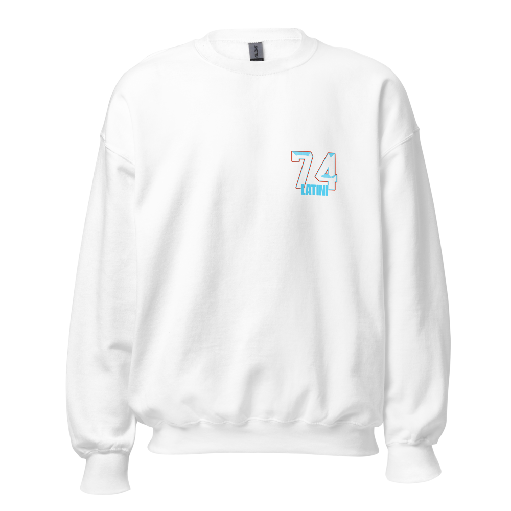 Hezikyah Latini | Jersey Style Crewneck Sweatshirt