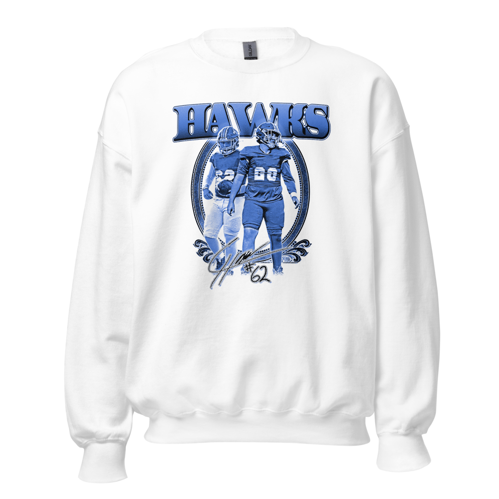 Cristian Hawks | Mural Crewneck Sweatshirt
