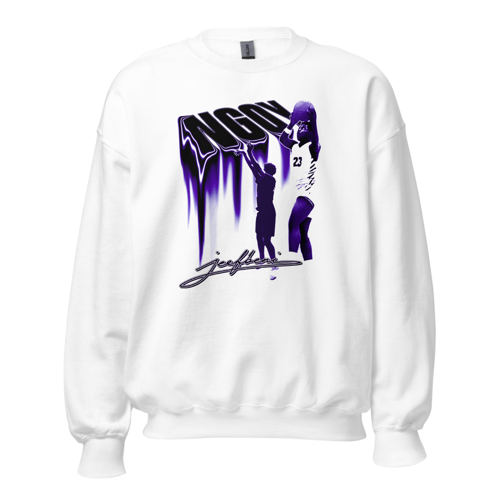 Jeefbeni Ngoy | Mural Crewneck Sweatshirt
