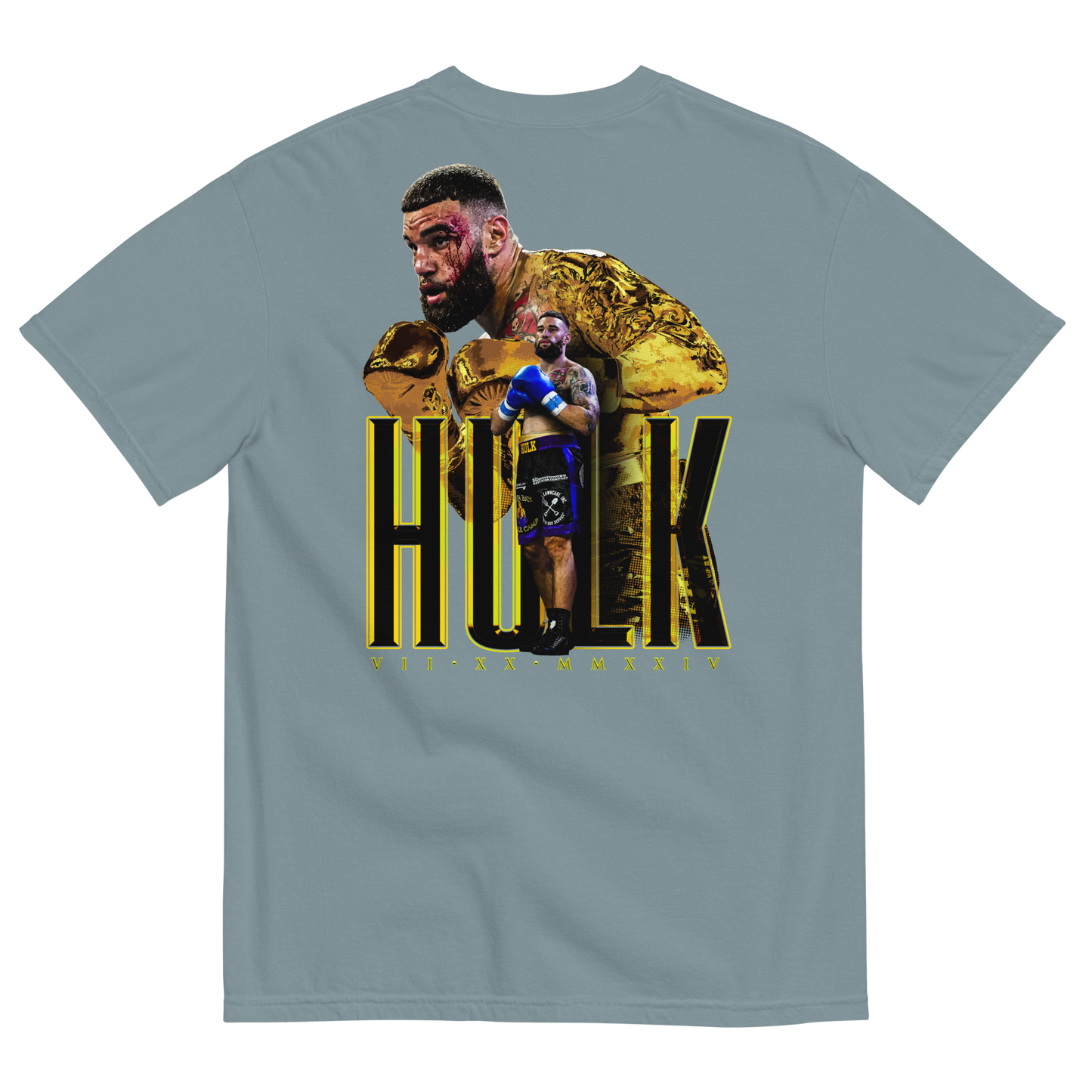 Golden Hulk | '3-0' Front Patch Heavy Cotton Tee