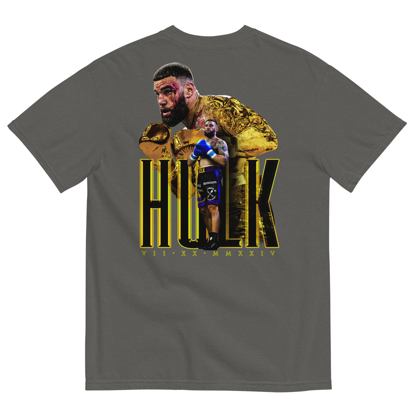 Golden Hulk | '3-0' Front Patch Heavy Cotton Tee