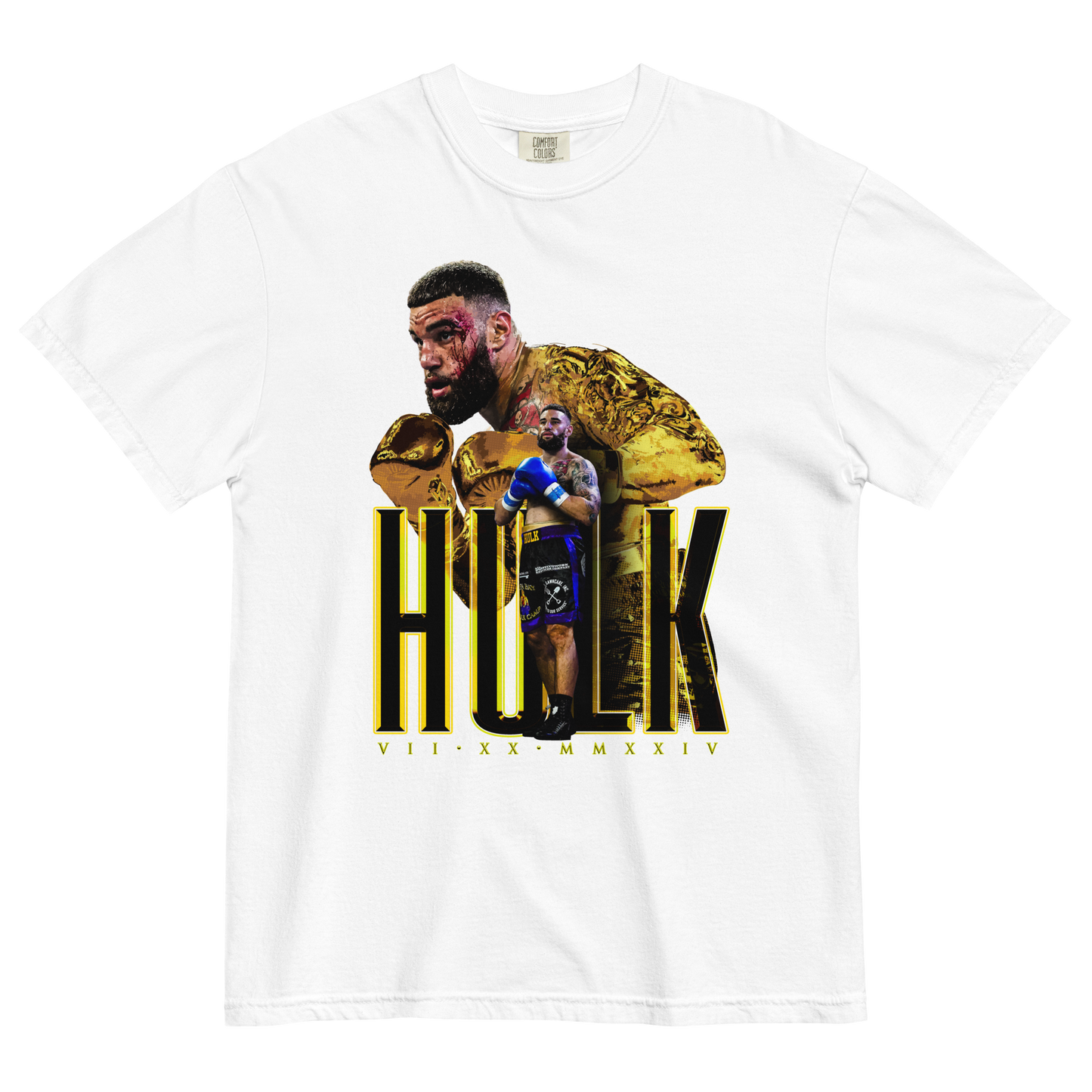 Golden Hulk | '3-0' Heavy Cotton Tee