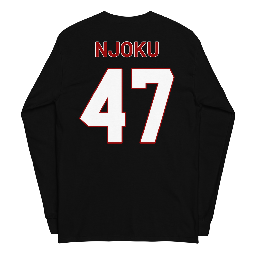 Jordan Njoku | Jersey Style Long Sleeve Shirt