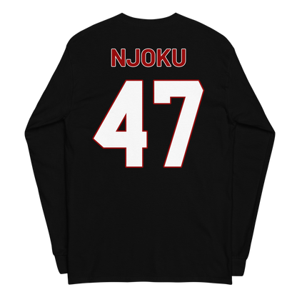 Jordan Njoku | Jersey Style Long Sleeve Shirt