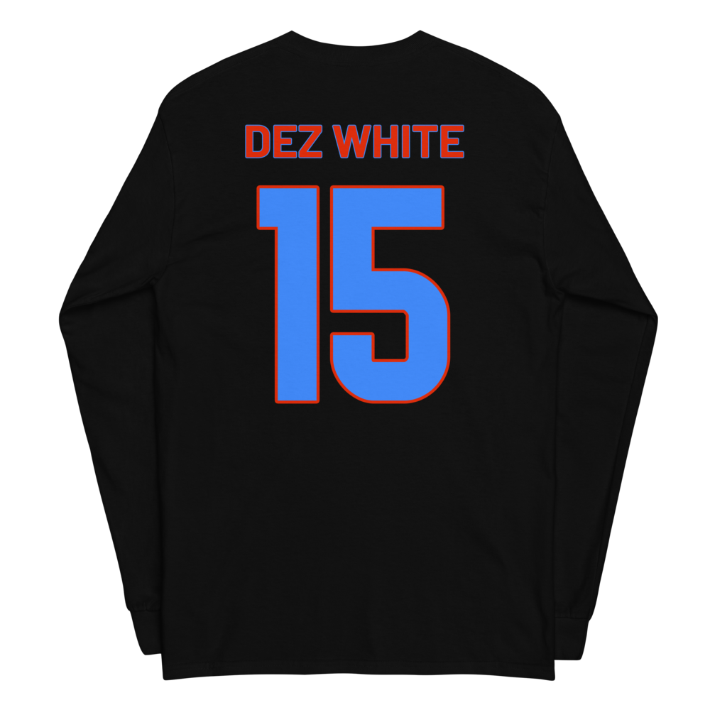 Dezman White | Jersey Style Long Sleeve Shirt