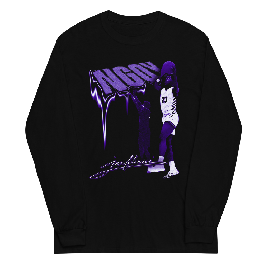 Jeefbeni Ngoy | Mural Long Sleeve Shirt