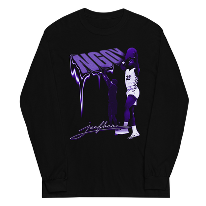 Jeefbeni Ngoy | Mural Long Sleeve Shirt