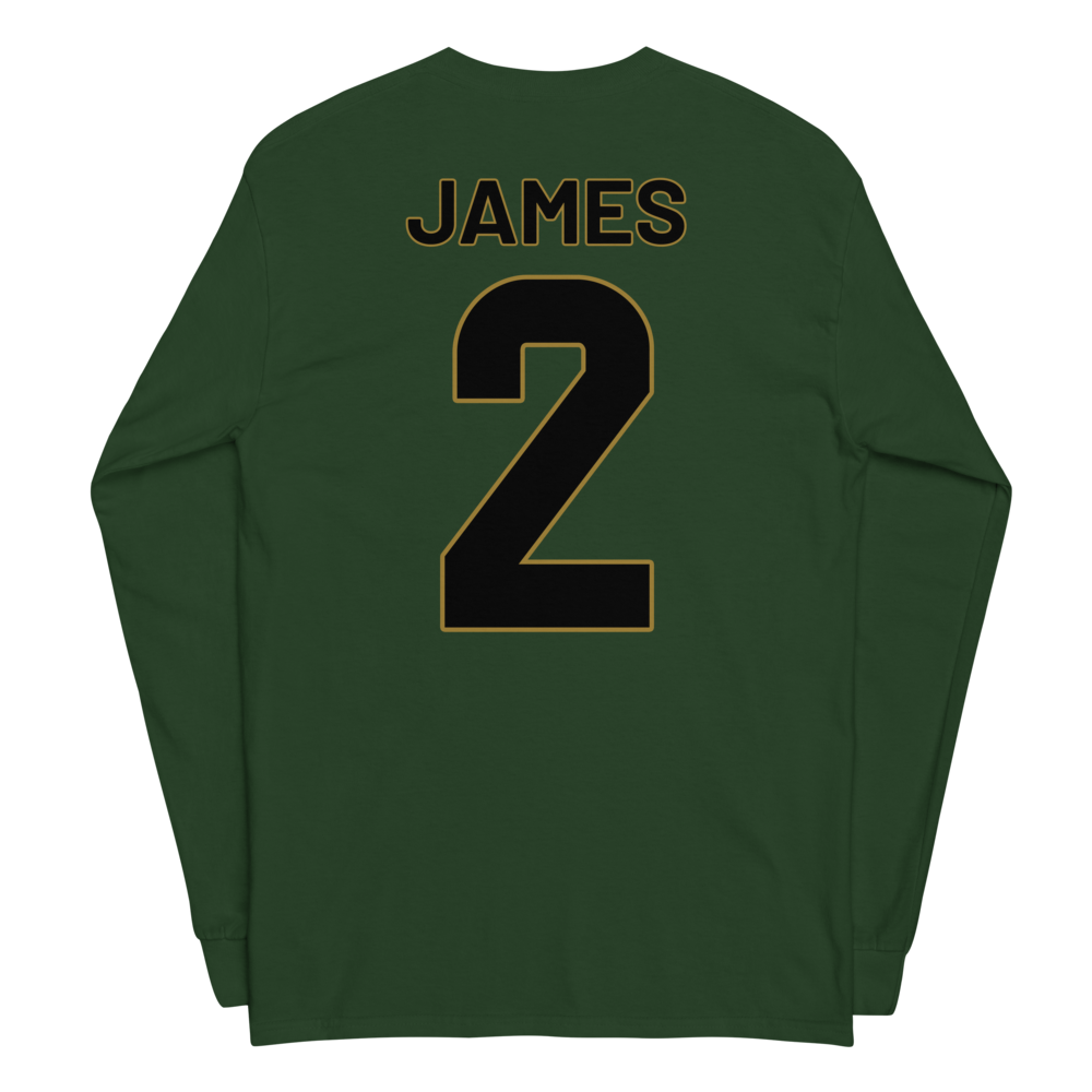Diante James | Jersey Style Long Sleeve Shirt