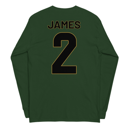 Diante James | Jersey Style Long Sleeve Shirt
