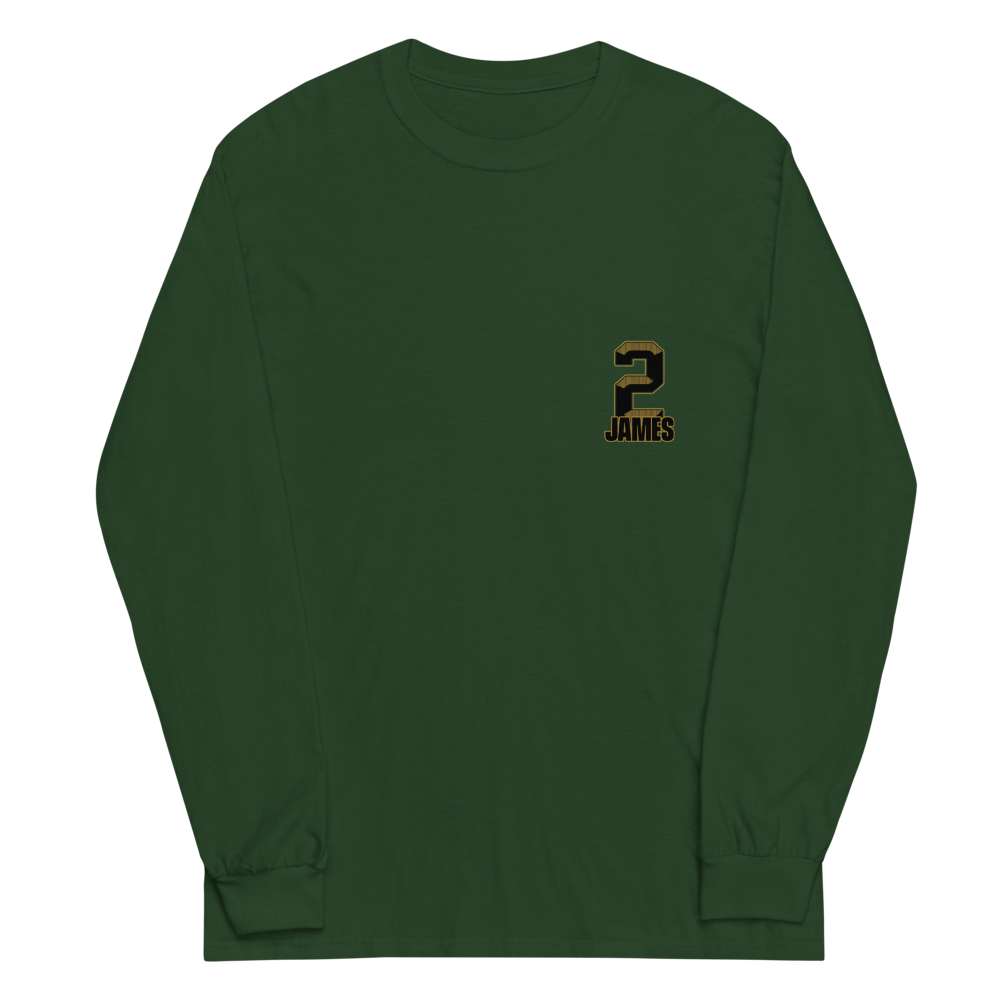 Diante James | Jersey Style Long Sleeve Shirt