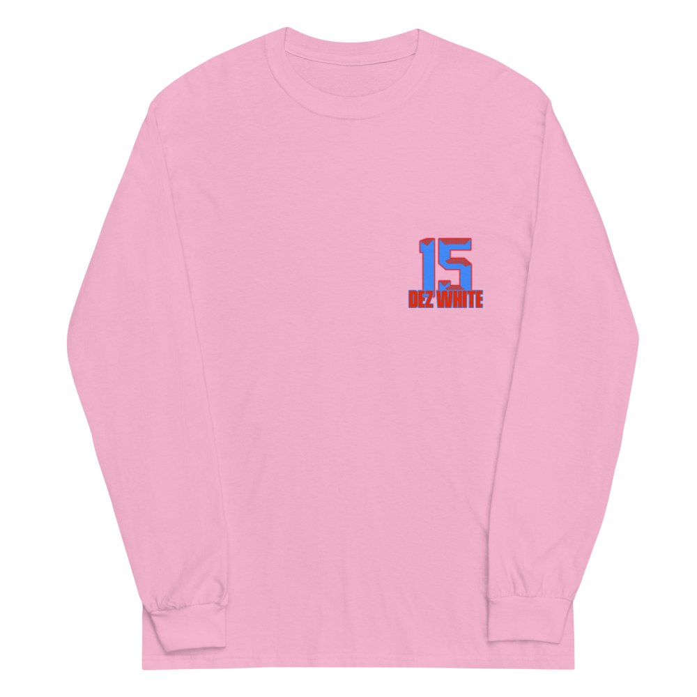 Dezman White | Jersey Style Long Sleeve Shirt