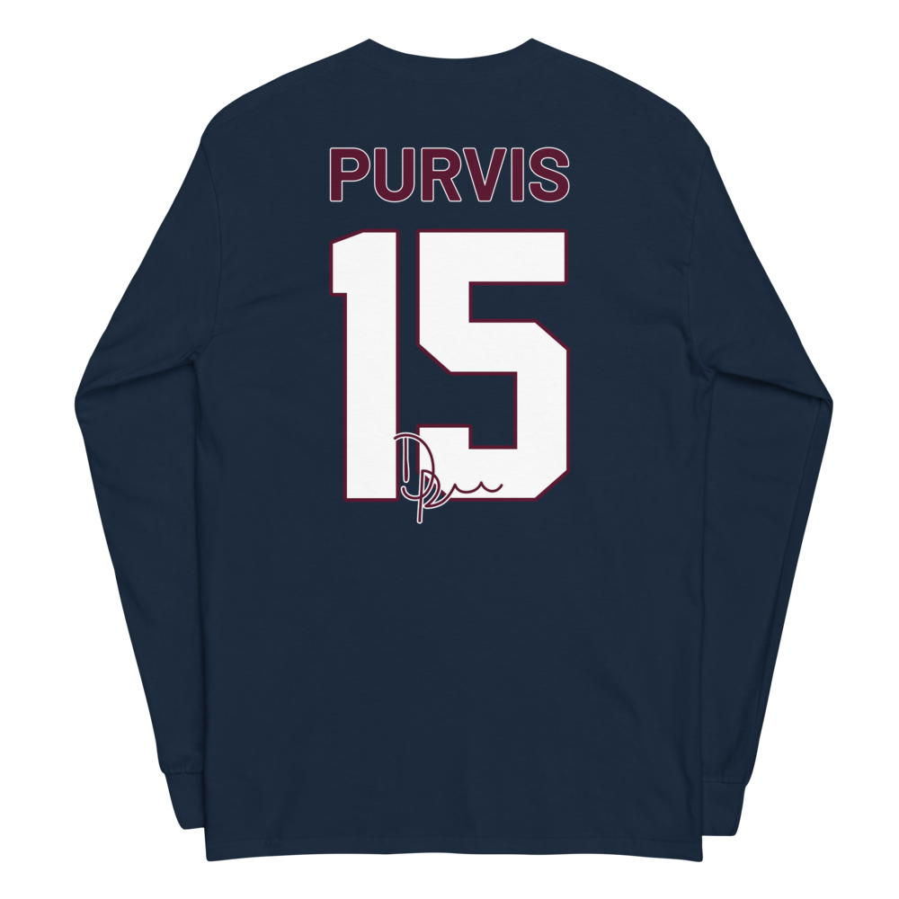 Demetrius Purvis | Jersey Style Long Sleeve Shirt