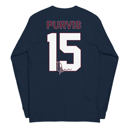 Demetrius Purvis | Jersey Style Long Sleeve Shirt