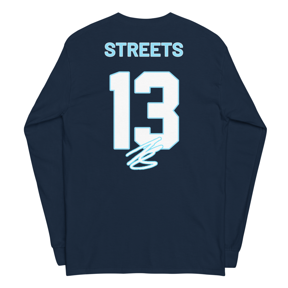 Terik Streets | Jersey Style Long Sleeve Shirt