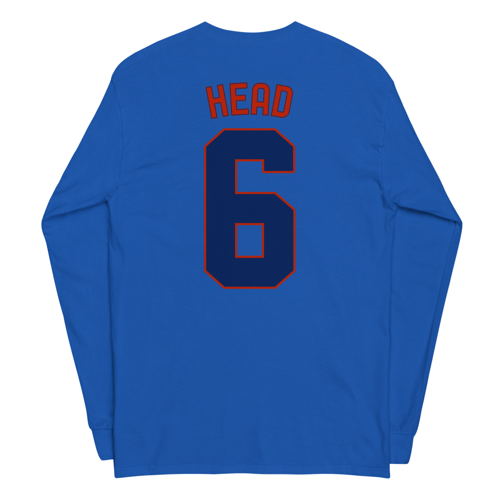 Kobe Head | Jersey Style Long Sleeve Shirt