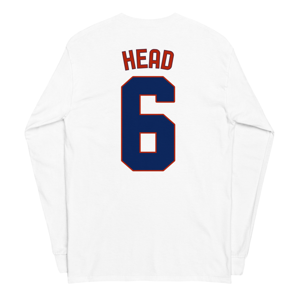 Kobe Head | Jersey Style Long Sleeve Shirt