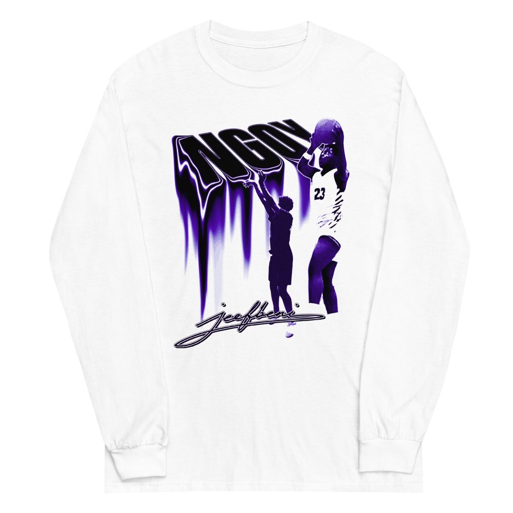 Jeefbeni Ngoy | Mural Long Sleeve Shirt