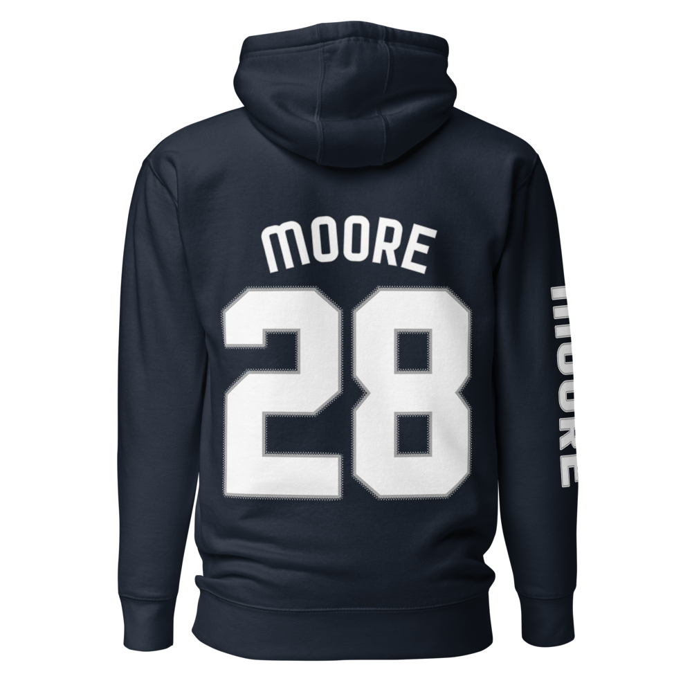 LG Moore | Jersey Style Hoodie