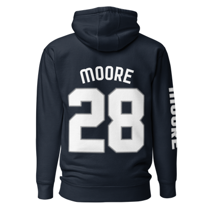 LG Moore | Jersey Style Hoodie