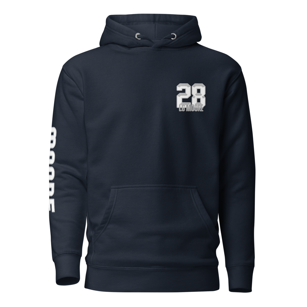 LG Moore | Jersey Style Hoodie