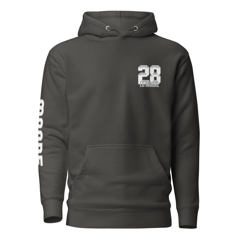LG Moore | Jersey Style Hoodie