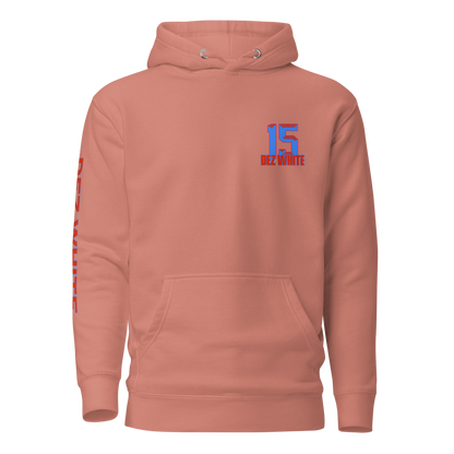 Dezman White | Jersey Style Hoodie