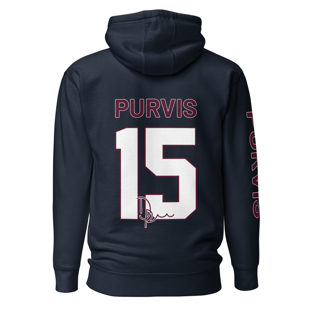 Demetrius Purvis | Jersey Style Hoodie