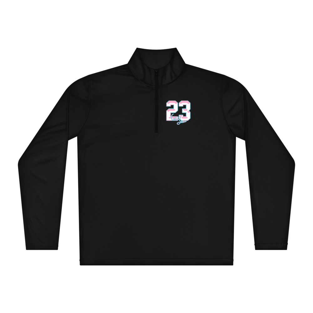 Cali Davis | Jersey Style Lightweight Quarter-Zip