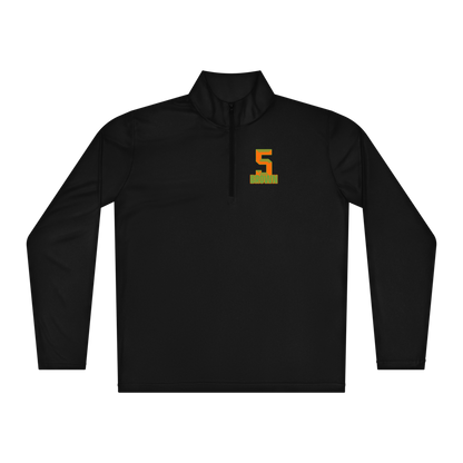 Travian Brown | Jersey Style Lightweight Quarter-Zip