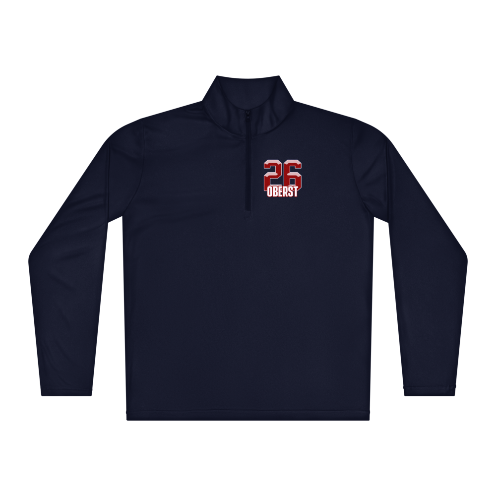 Grace Oberst | Jersey Style Lightweight Quarter-Zip