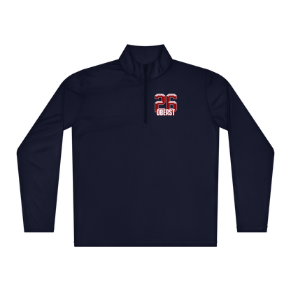 Grace Oberst | Jersey Style Lightweight Quarter-Zip