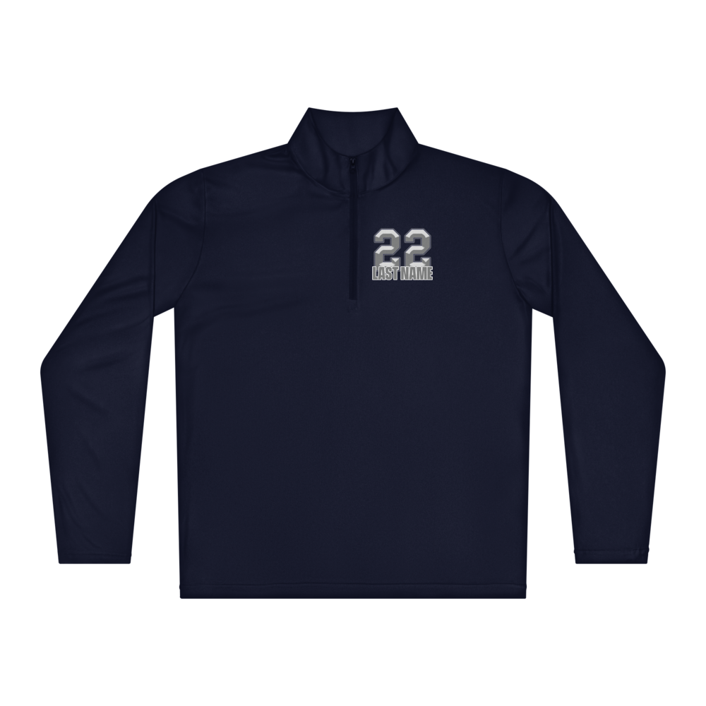 John Glenn High School | Jersey Style Lightweight Quarter-Zip