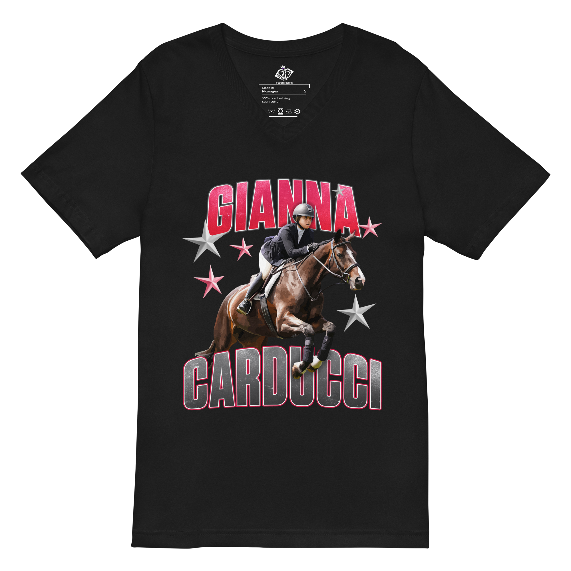 Gianna Carducci | Mural V-neck T-shirt